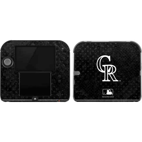 MLB Colorado Rockies Dark Wash Nintendo Skins