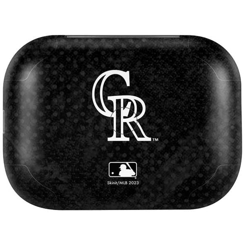 MLB Colorado Rockies Dark Wash Amazon Echo Buds Skin
