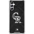 MLB Colorado Rockies Dark Wash Gabb Phone 4 Clear Case