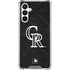 MLB Colorado Rockies Dark Wash Galaxy A16 5G Clear Case