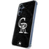 MLB Colorado Rockies Dark Wash Galaxy A35 5G Clear Case