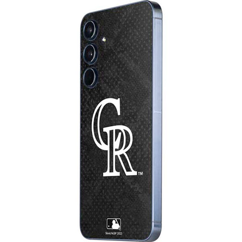 MLB Colorado Rockies Dark Wash Galaxy A36 5G Skin