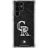 MLB Colorado Rockies Dark Wash Galaxy S23 Ultra Clear Case