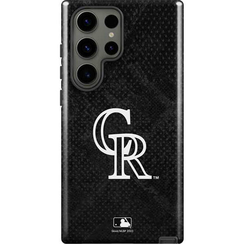 MLB Colorado Rockies Dark Wash Galaxy S23 Ultra Pro Case
