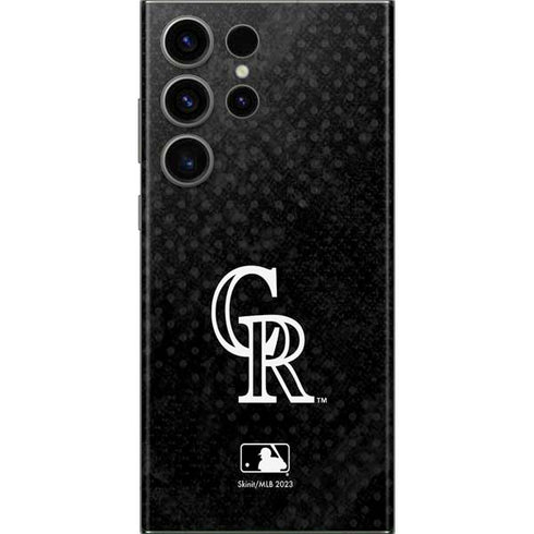 MLB Colorado Rockies Dark Wash Galaxy Skins
