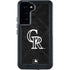 MLB Colorado Rockies Dark Wash Galaxy S24 Plus Waterproof Case