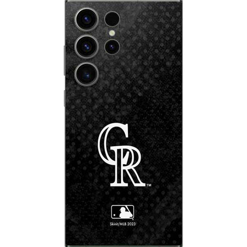MLB Colorado Rockies Dark Wash Galaxy S24 Ultra Skin