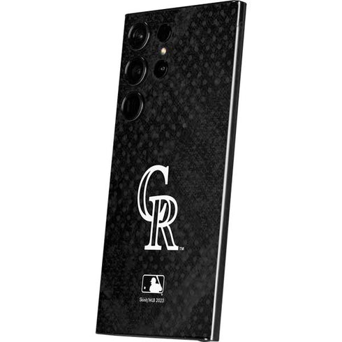 MLB Colorado Rockies Dark Wash Galaxy S24 Ultra Skin