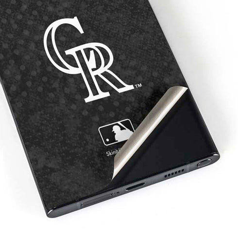 MLB Colorado Rockies Dark Wash Galaxy S25 Ultra Skin