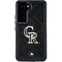 MLB Colorado Rockies Dark Wash Galaxy S24 Waterproof Case