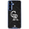 MLB Colorado Rockies Dark Wash Galaxy S25 Plus Clear Case