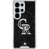 MLB Colorado Rockies Dark Wash Galaxy S25 Ultra Clear Case