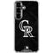 MLB Colorado Rockies Dark Wash Galaxy S26 Clear Case
