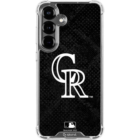 MLB Colorado Rockies Dark Wash Galaxy S26 Plus Clear Case
