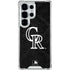 MLB Colorado Rockies Dark Wash Galaxy S26 Ultra Clear Case
