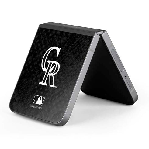MLB Colorado Rockies Dark Wash Galaxy Z Flip6 Skin