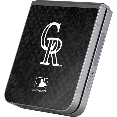 MLB Colorado Rockies Dark Wash Galaxy Z Flip6 Skin