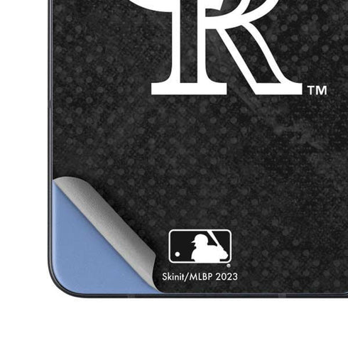 MLB Colorado Rockies Dark Wash Galaxy Z Fold5 5G Skin