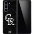 MLB Colorado Rockies Dark Wash Galaxy Z Fold5 5G Skin