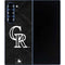 MLB Colorado Rockies Dark Wash Galaxy Z Fold6 Skin