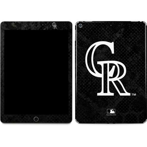 MLB Colorado Rockies Dark Wash iPad Skins