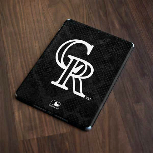 MLB Colorado Rockies Dark Wash Apple iPad Skin