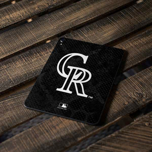 MLB Colorado Rockies Dark Wash Apple iPad Pro Skin