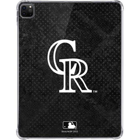 MLB Colorado Rockies Dark Wash iPad Pro 11in (2024) Clear Case