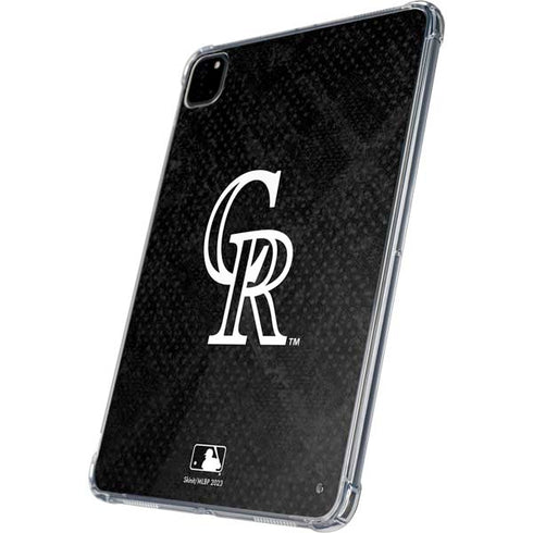 MLB Colorado Rockies Dark Wash iPad Pro 11in (2024) Clear Case