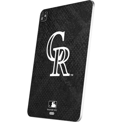 MLB Colorado Rockies Dark Wash iPad Pro 13in M4 (2024) Skin