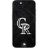 MLB Colorado Rockies Dark Wash iPhone Skins