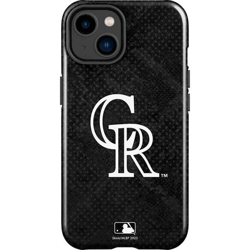 MLB Colorado Rockies Dark Wash iPhone 15 Impact Case