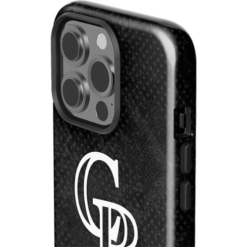 MLB Colorado Rockies Dark Wash iPhone 15 Pro Impact Case