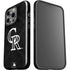 MLB Colorado Rockies Dark Wash iPhone 15 Pro Impact Case