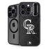 MLB Colorado Rockies Dark Wash iPhone 15 Pro Max Kickstand Case