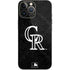 MLB Colorado Rockies Dark Wash iPhone 15 Pro Max Skin