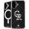MLB Colorado Rockies Dark Wash iPhone 16 MagSafe Case