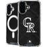 MLB Colorado Rockies Dark Wash iPhone 16 MagSafe Case