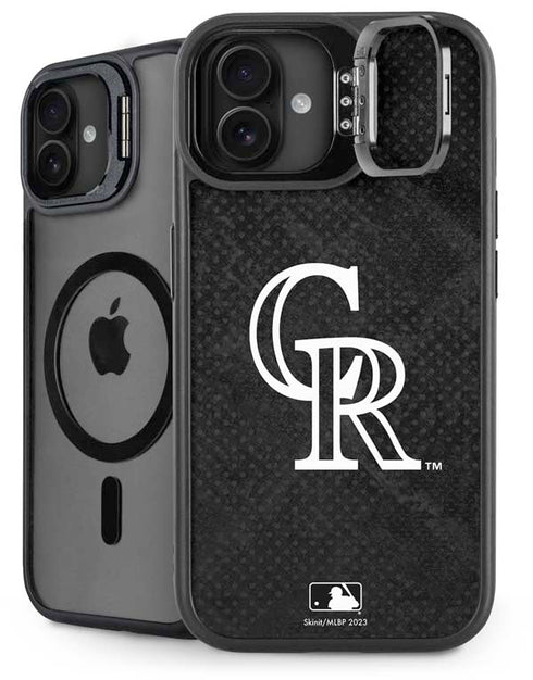 MLB Colorado Rockies Dark Wash iPhone 16 Plus Kickstand Case