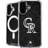 MLB Colorado Rockies Dark Wash iPhone 16 Plus MagSafe Case