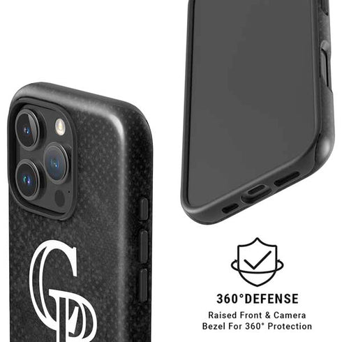 MLB Colorado Rockies Dark Wash iPhone 16 Pro Magsafe Impact Case
