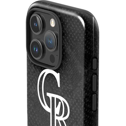 MLB Colorado Rockies Dark Wash iPhone 16 Pro Max Impact Case