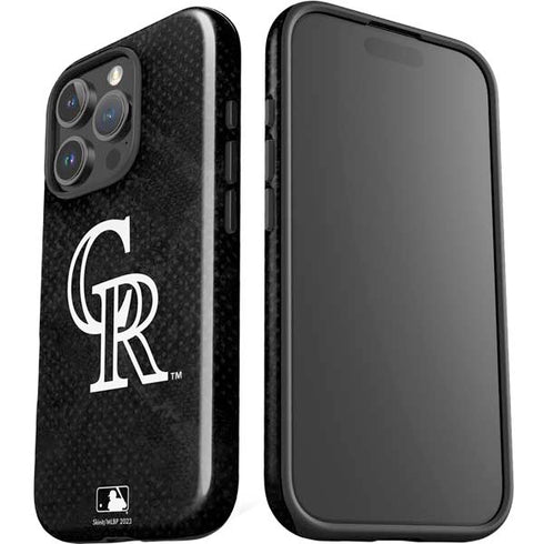 MLB Colorado Rockies Dark Wash iPhone 16 Pro Max Impact Case