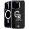 MLB Colorado Rockies Dark Wash iPhone 16 Pro Max MagSafe Case