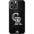 MLB Colorado Rockies Dark Wash iPhone 16 Pro Max Skin