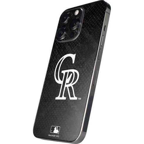 MLB Colorado Rockies Dark Wash iPhone 16 Pro Skin