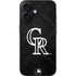MLB Colorado Rockies Dark Wash iPhone 16 Skin