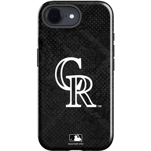 MLB Colorado Rockies Dark Wash iPhone 16e Impact Case