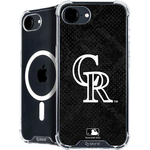 MLB Colorado Rockies Dark Wash iPhone 16e MagSafe Case