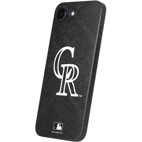 MLB Colorado Rockies Dark Wash iPhone 16e Skin